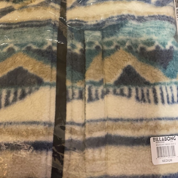 🔥Billabong Boundary Mock Half Zip Pullover Fleece NWT - Picture 2 of 2